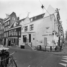 Zijgevel van het pand leidsegracht 106