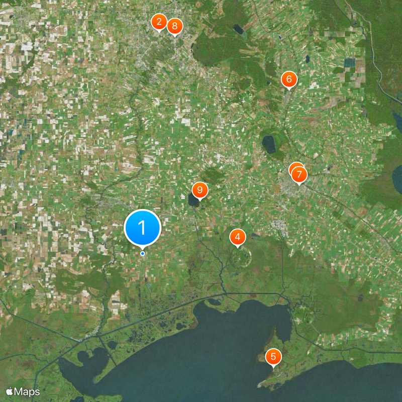 Henry Hub Map