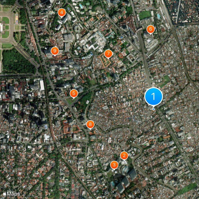 Youth Pledge Museum Map