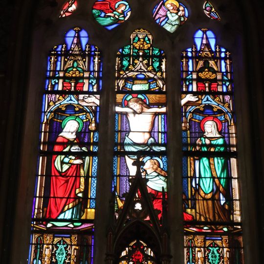 Maîtresse-vitre de l'église des Trois-Marie de Cardroc