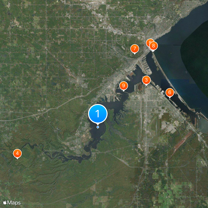 Ojibwa Mapa