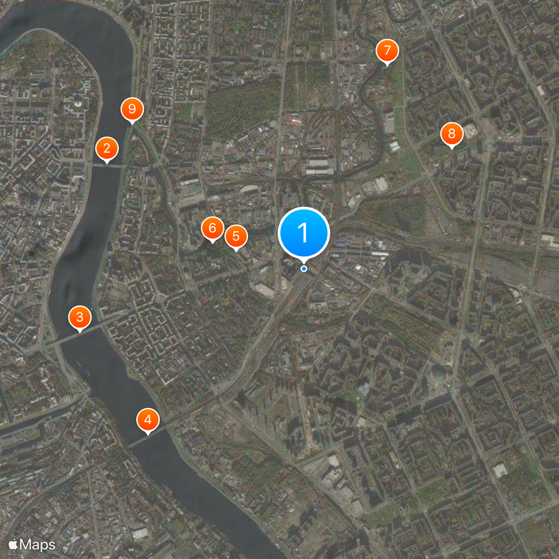Ladozhsky railway station Map