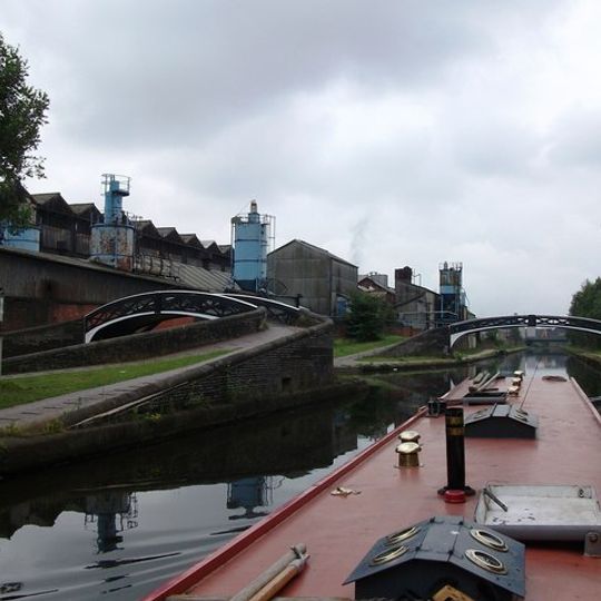 Footbridge At Junction With Birmingham Canal, Smethwick Junction Birmingham Level Wolverhampton Level