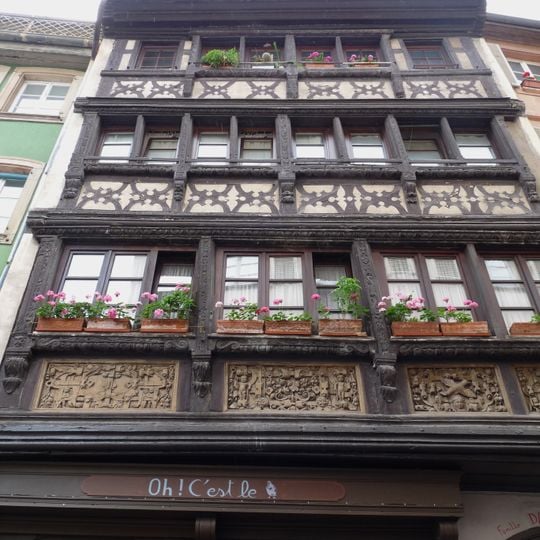 Maison au 23, rue des Tonneliers à Strasbourg