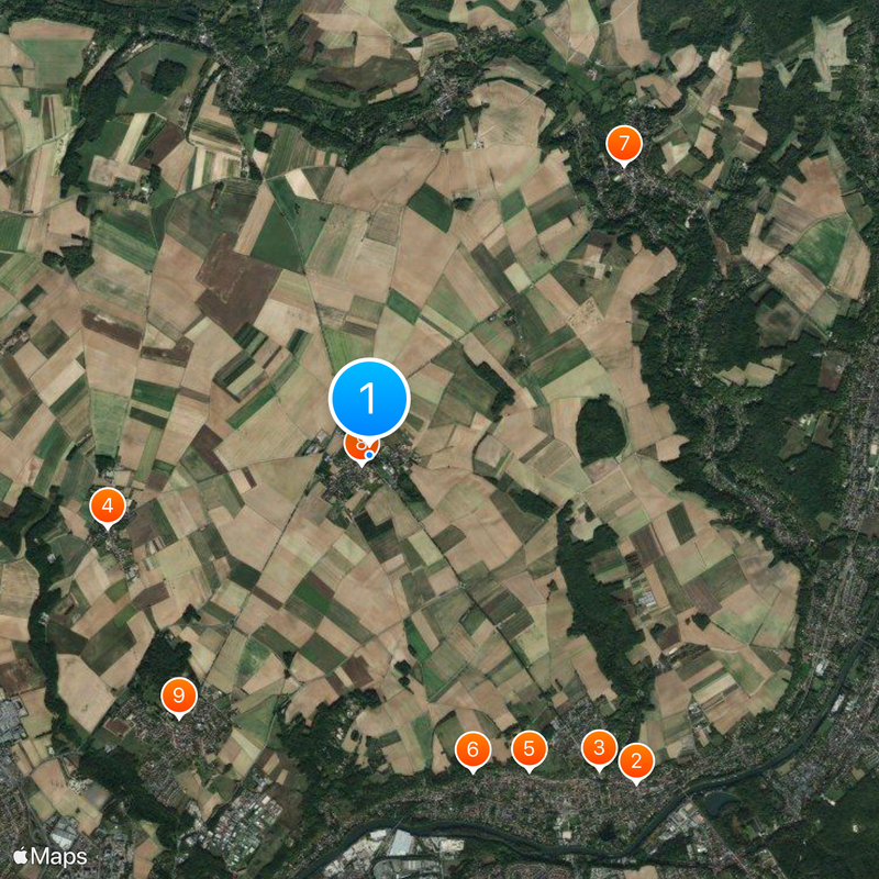 Château d'Hérouville Map