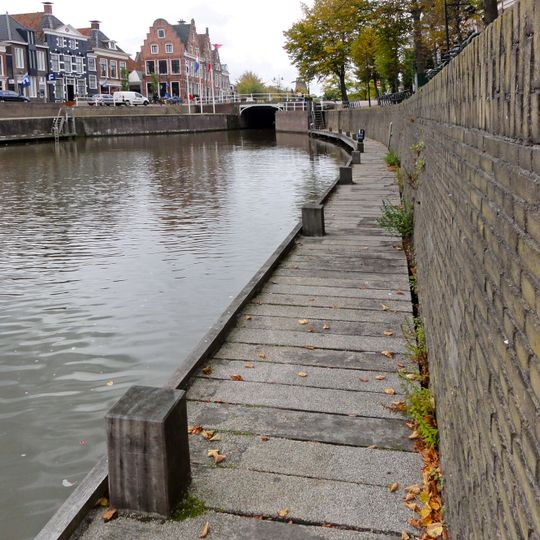 Kaden en muren Grootdiep/Kleindiep