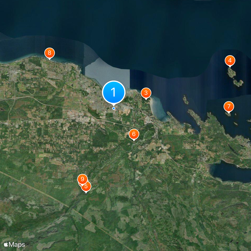 Parksville Map