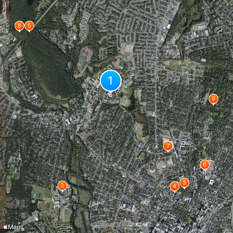 Southern Connecticut State University Map
