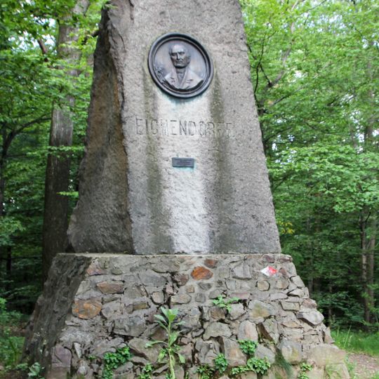 Joseph von Eichendorff monument in Dębowiec