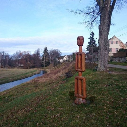 Socha kmene Zullu ve Žďáru