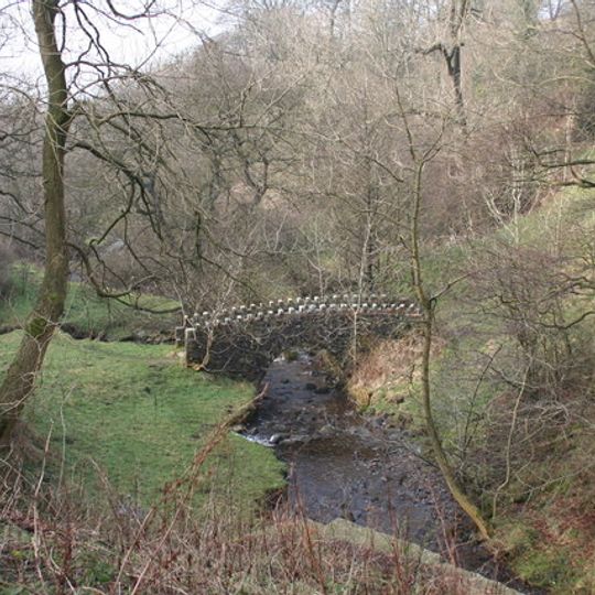 Packhorse Bridge At Sd 884 362