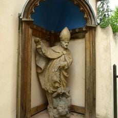 Kaplička se sochou svatého Prokopa v Blatné