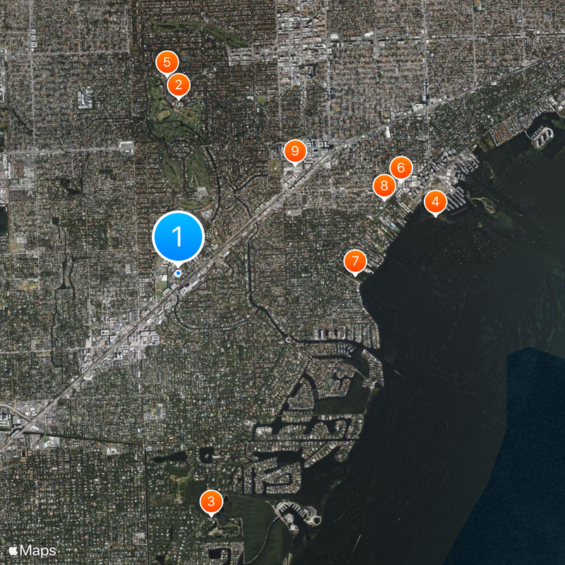 Watsco Center Map
