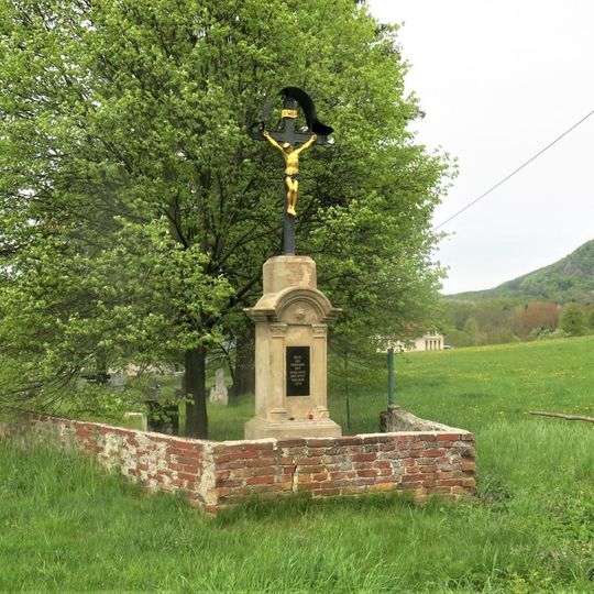 Kříž u hřbitova ve Svitavě