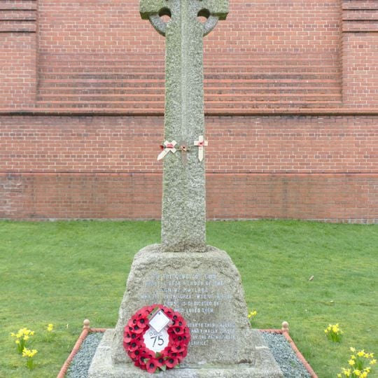 Hoylake WWI Memorial Cross