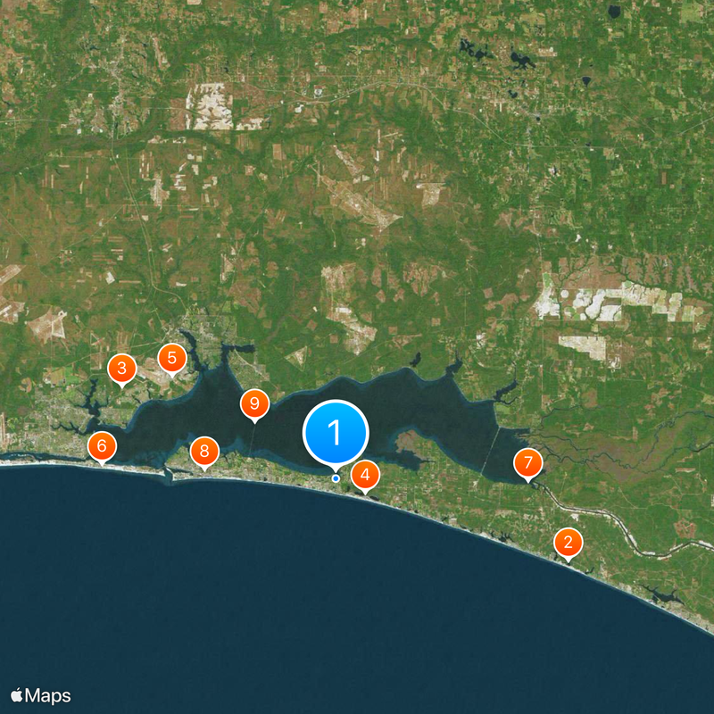 Sandestin Golf and Beach Resort Map