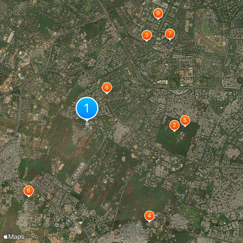 Vasant Vihar Map