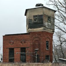 Водонапорная башня станции Неклюдово (Неклюдово)