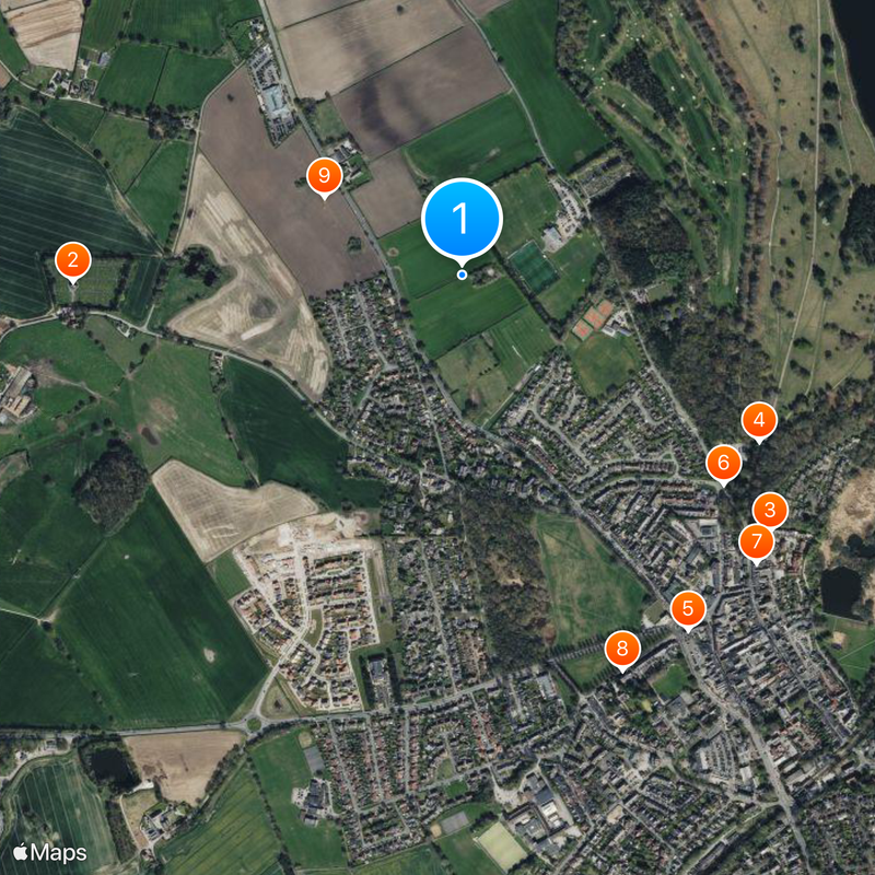 Tatton Map