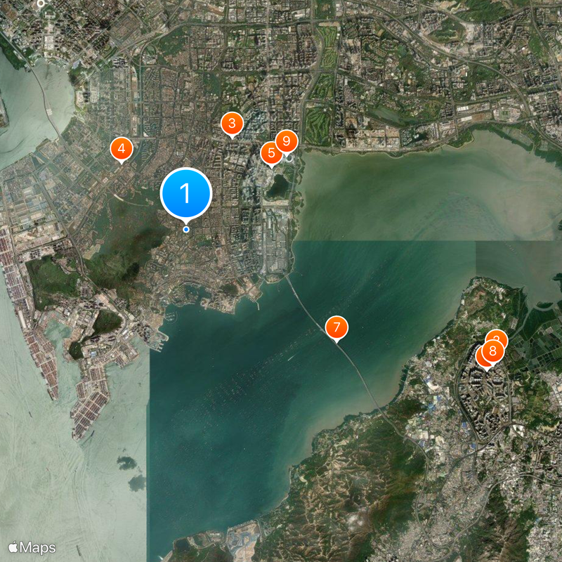 Shenzhen Japanese School Map