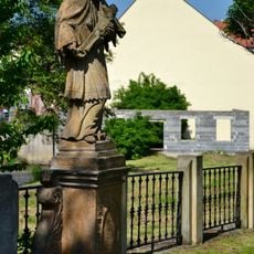 Statue of Saint John of Nepomuk in Žatecká street, Kadaň