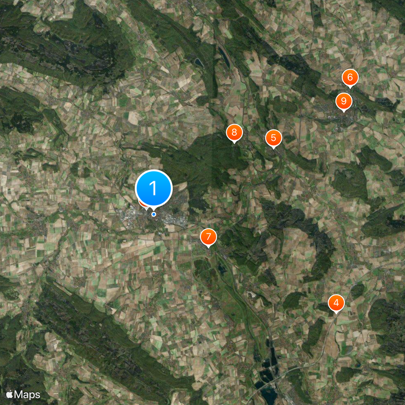 Einbeck Mapa
