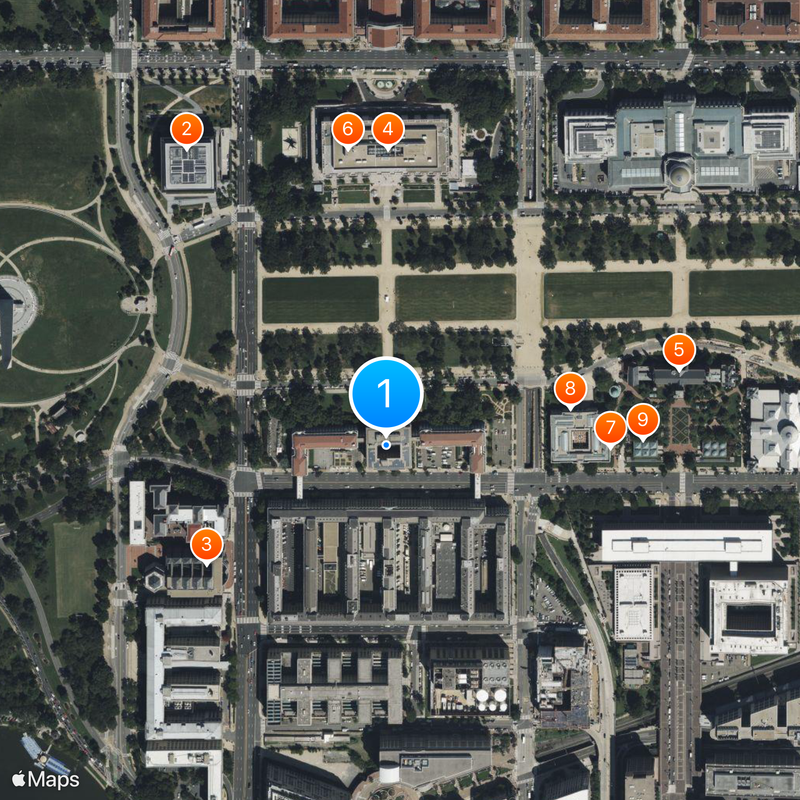 United States Department of Agriculture Map
