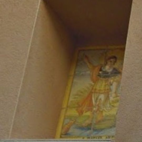 Ceramic panel of Saint Raphael