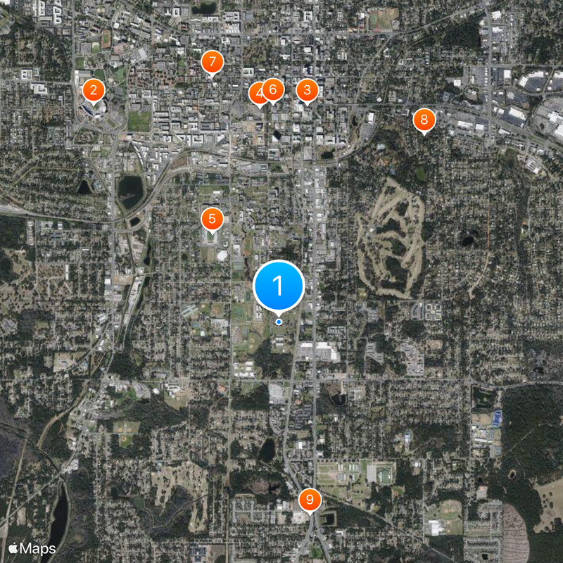 Florida A&M University Map