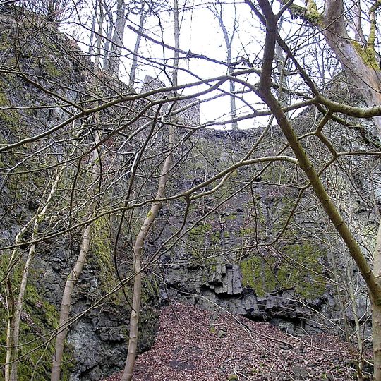 Ehemalige Basaltbrüche am Bramberg S von Hohnhausen