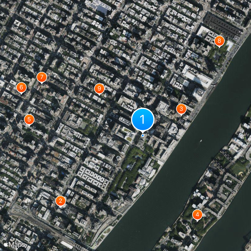 Weill Cornell Medicine Mappa