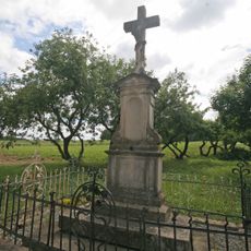 Pamětní kříž na křižovatce v Jeřičkách