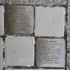 Stolperstein à la mémoire de Josef Wlodarczyk