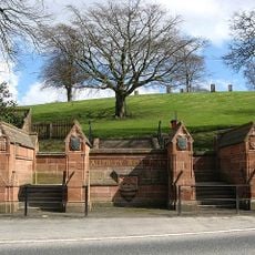 Gatepiers And Boundary Wall, Allerley Well Park, Newcastle Road, Jedburgh