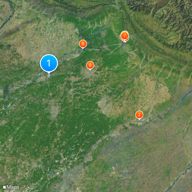 Gujranwala Division Map