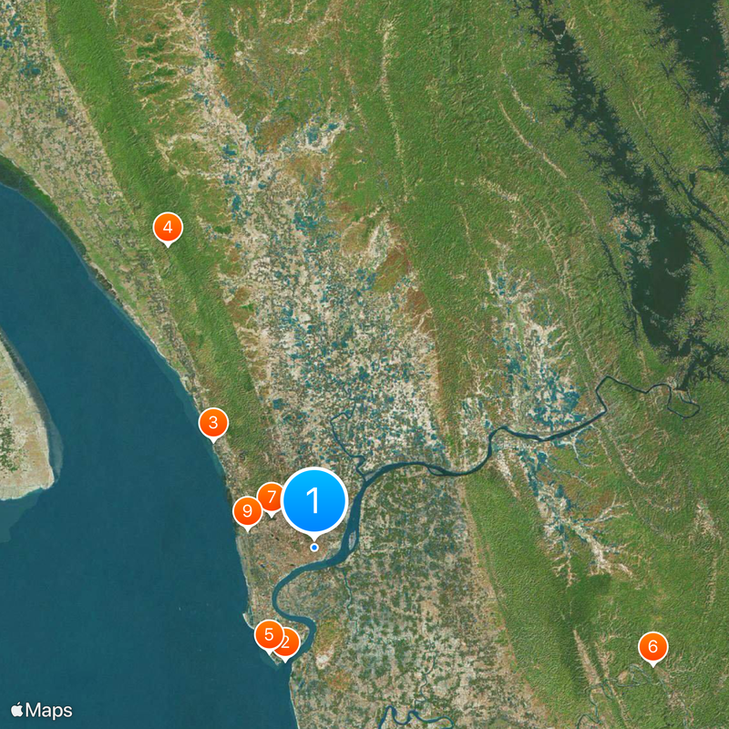 Chattogram District Map