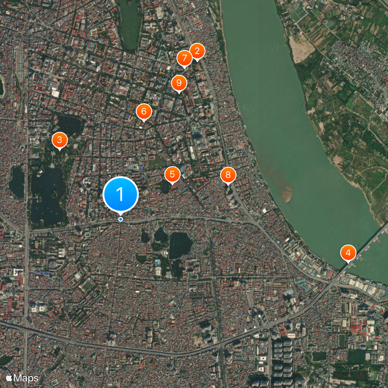 Hai Bà Trưng Karte