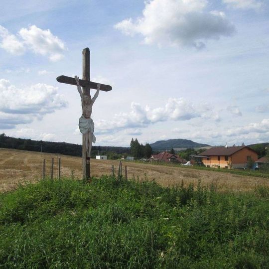 Kříž na jihu Manětína u čp. 346