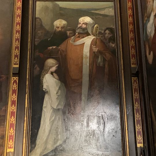 La Consécration de Sainte-Geneviève par Saint-Germain