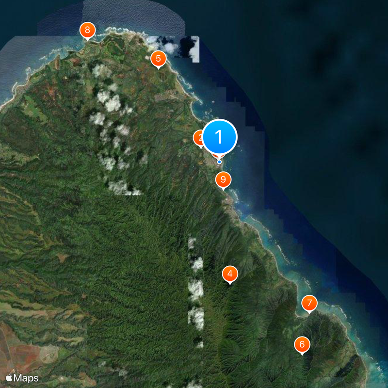 Polynesian Cultural Center Map