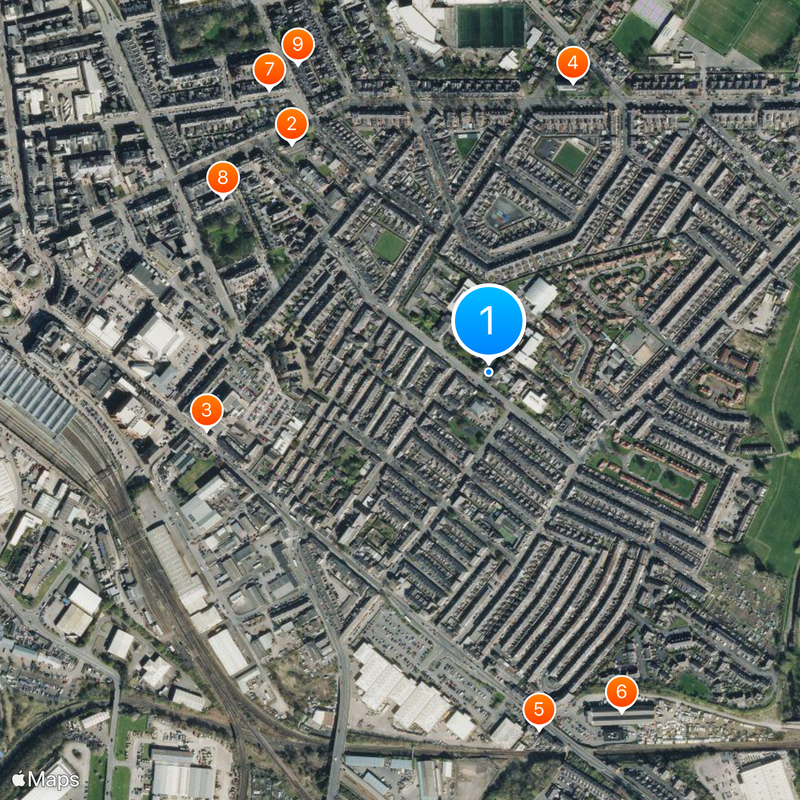 University of Cumbria Map