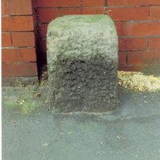 Milestone, Blackpool Road, Ansdell; by No. 9