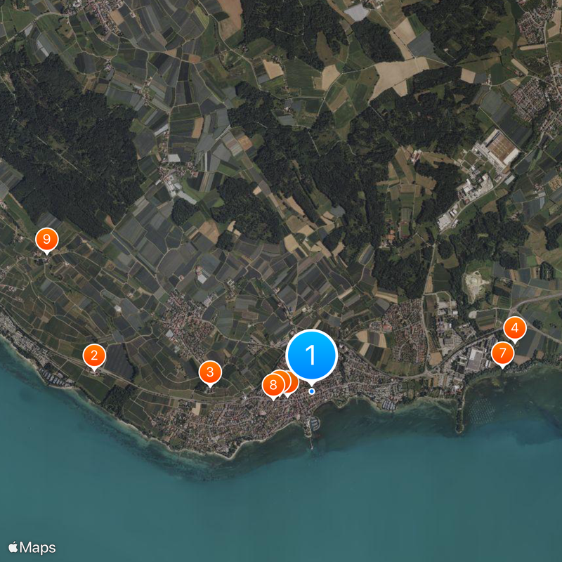 Immenstaad am Bodensee Map