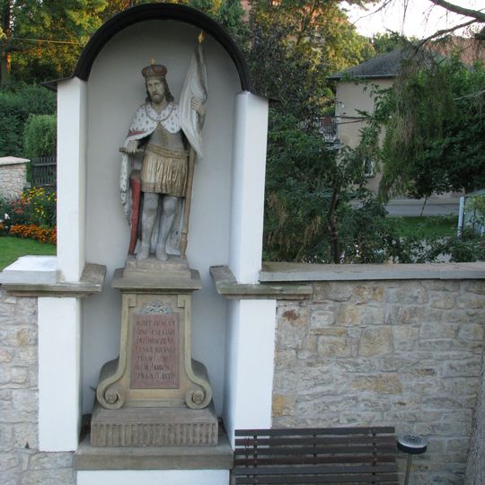 Socha Svatého Václava v Horní Sloupnici