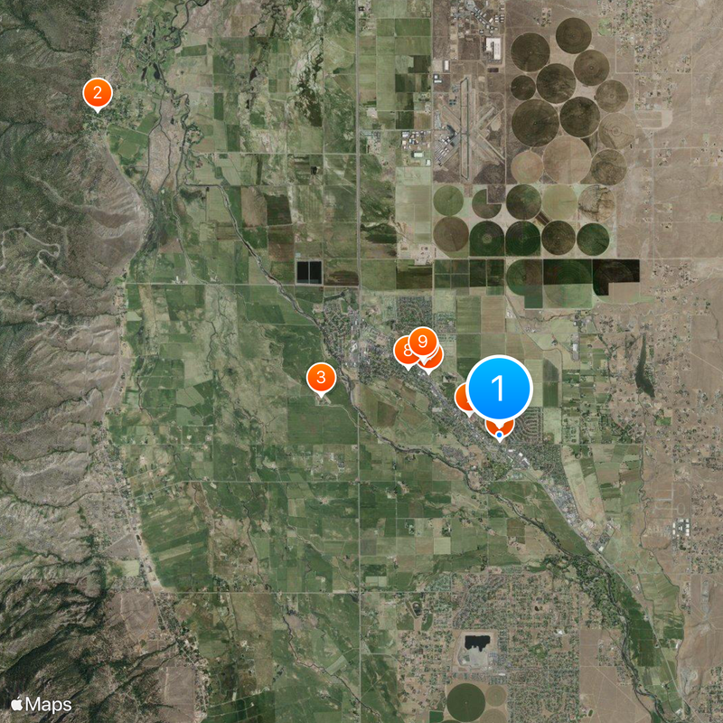 Gardnerville Map