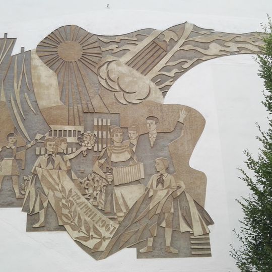 Sgraffito Weltraumflug