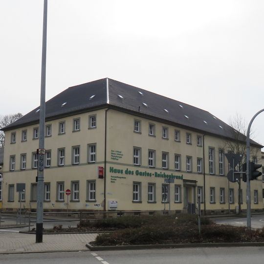 Gasthaus mit rückwärtigen Anbauten und Festsaal Zwickauer Straße 485