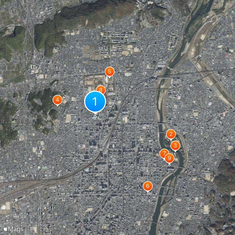 Notre Dame Seishin University Map