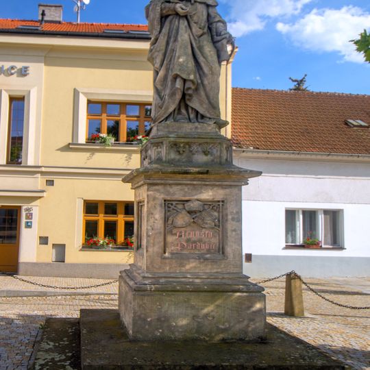Statue of Arnošt z Pardubic