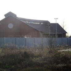 Locomotive heating plant and a turntable in Nový Bohumín